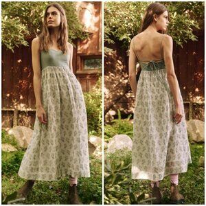 💕THE GREAT.💕 The Camelia Dress ~ Crystal Blue Size 3 = Large NWT